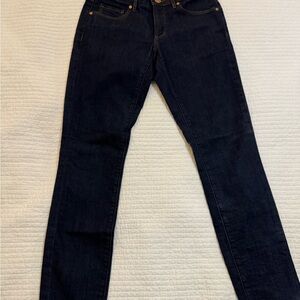 LOFT Dark Jeans Women's Curvy Skinny Jeans 0/25